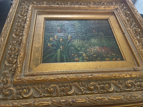 Original oil painting floral - original,