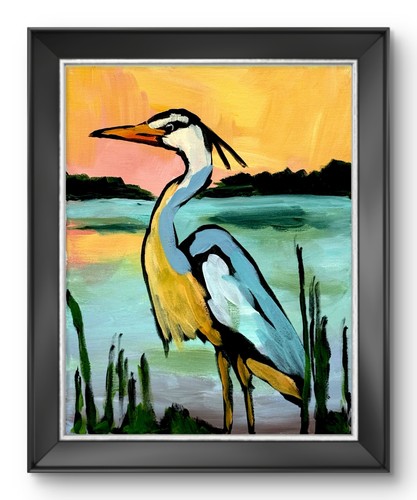 Great blue heron - great,
